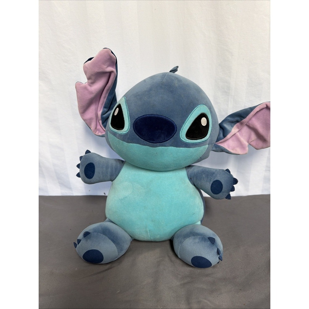 Disney Stitch Weighted Plush Large 12" New Lilo And Stitch Character Stuffed